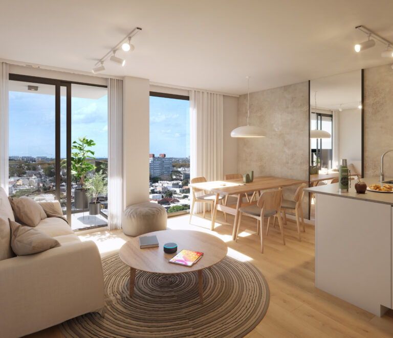 132 - 111 Depto 1D BALCON Cam Living Comedor HDTV (1)